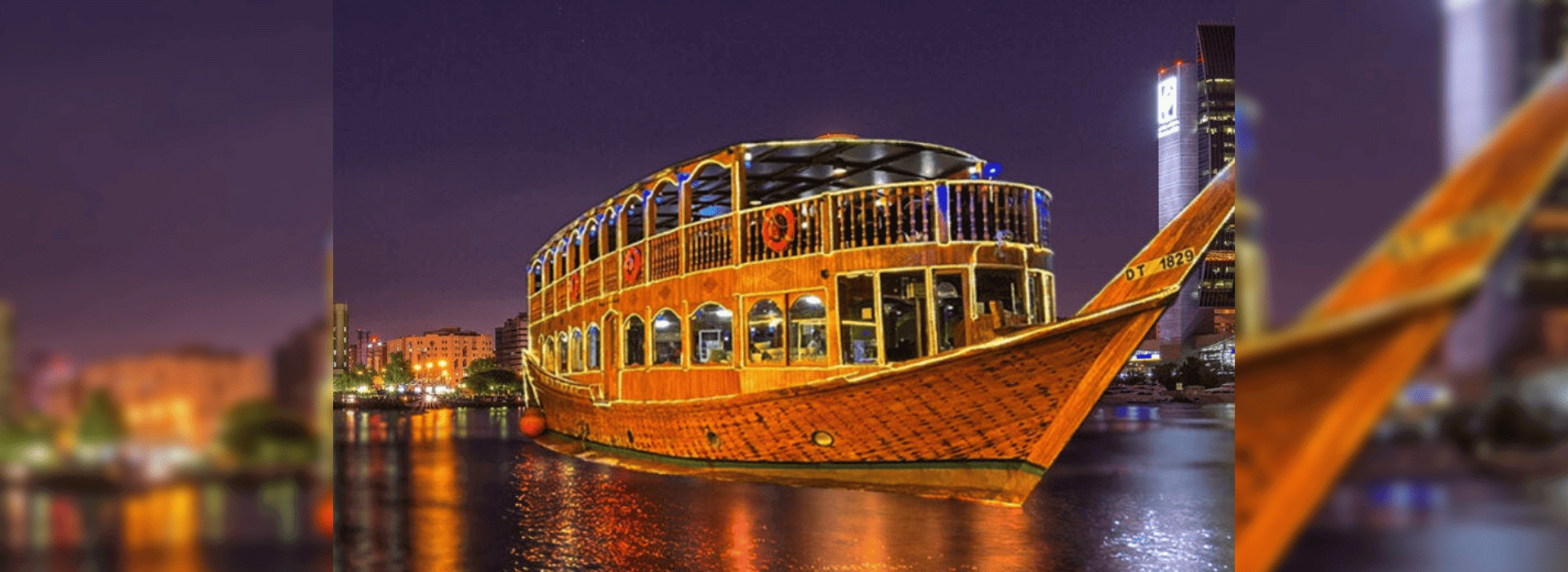 Dhow Cruise Dinner Dubai Marina