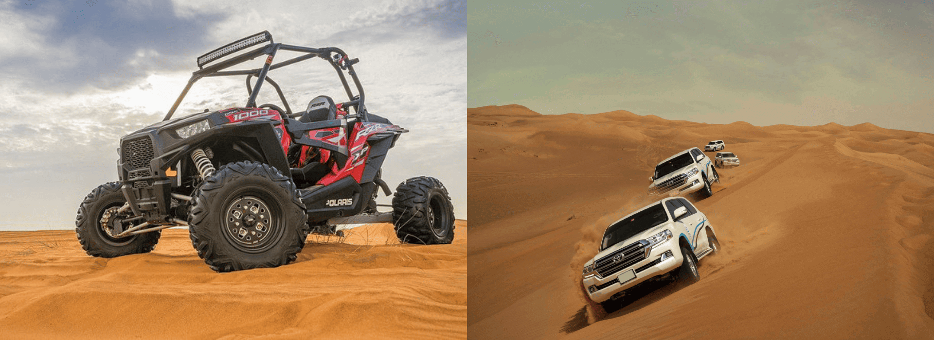 Desert Combo: Sharing Safari + Dune Buggy